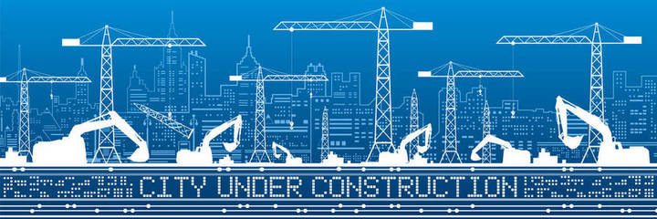 建設交響曲 城市基礎設施中的矢量設計藝術